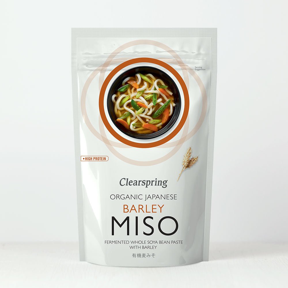 Clearspring Organic Japanese Brown Rice Miso Paste - Unpasteurised