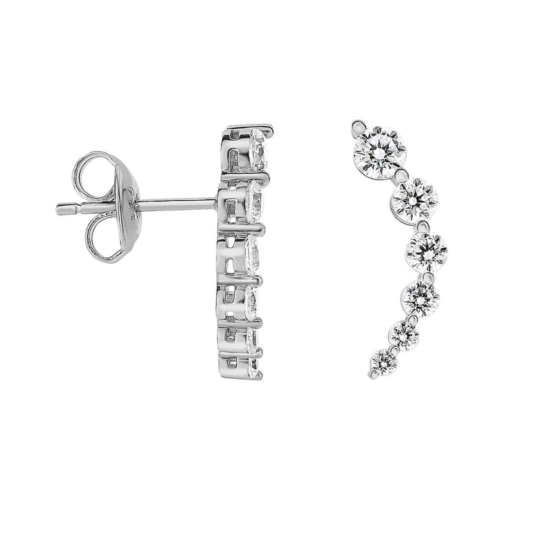 925 Sterling Silver Cubic Zirconia 