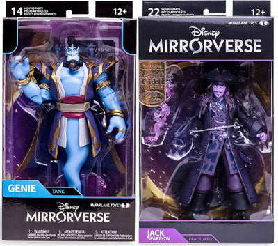 Disney Mirrorverse 7 Inch Action Figure Wave 3 - Set of 2