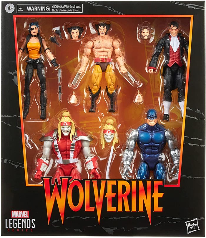 marvel legends x men 3 pack