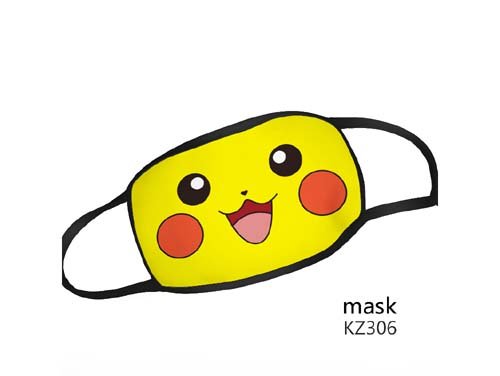 Reusable Washable Face Mask Pokemon Adult Size Mask Smiling Pikachu Cmdstore Ca