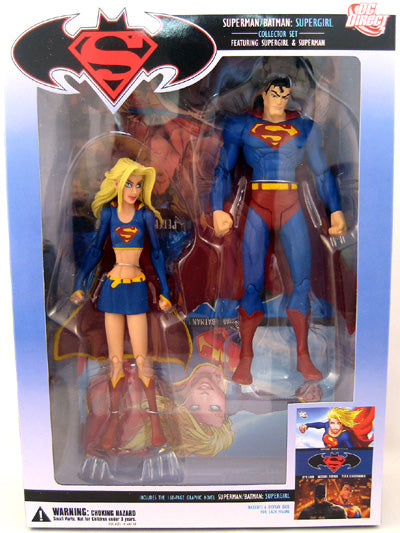 Superman / Batman 6 Inch Action Figure 2-Pack - Superman & Supergirl ( |  