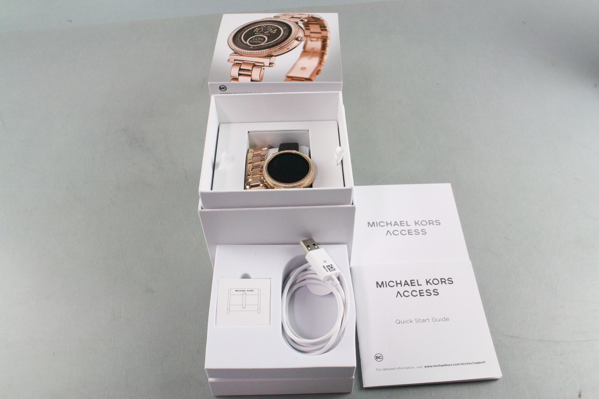 mkt5022 sofie rose gold smartwatch