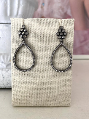 Petite Kinda Fancy Earrings - Black - ValentineRouge.com