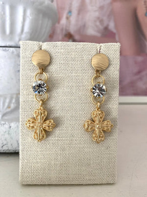 A Pioneer Spirit Earrings - Gold - ValentineRouge.com