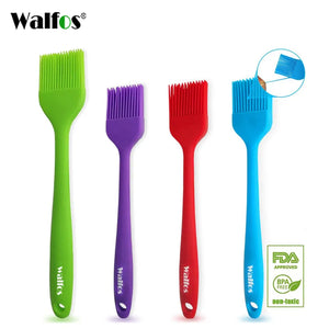 WALFOS Silicon Heat Resistant  Basting Brushes For Pastry And BBQ's. - Axon Rewards