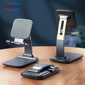 Foldable Metal Desktop Stand For Mobile Phone, iPad  Or Tablet - Axon Rewards