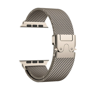 Metal Loop Bracelet for Apple Watch  44mm 40mm 49mm 45mm 41mm 42 46mm  iWatch series 9 8 7 6 SE Ultra 2 3 10 - Axon Rewards