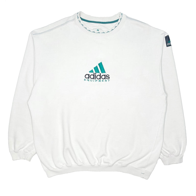 adidas equipment rare 90s embroidered sweatshirt