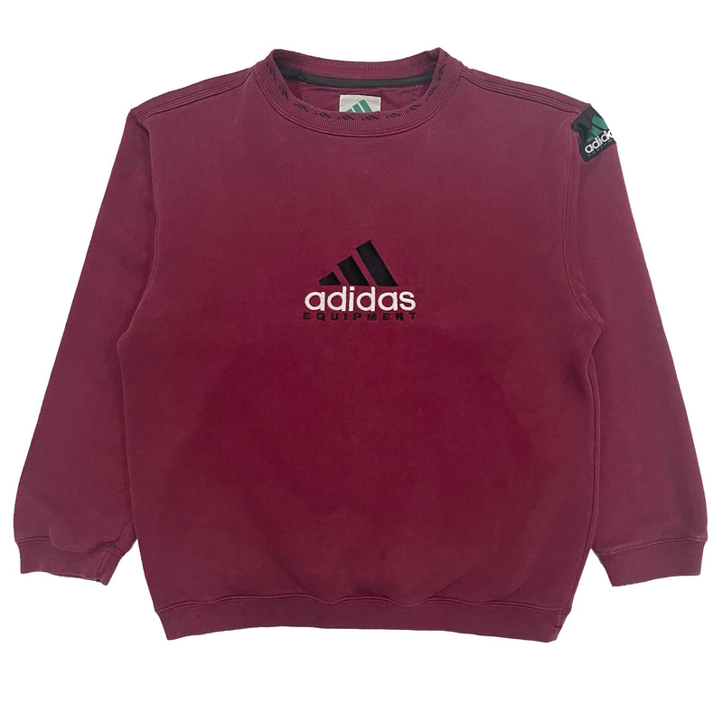 adidas equipment rare 90s embroidered sweatshirt