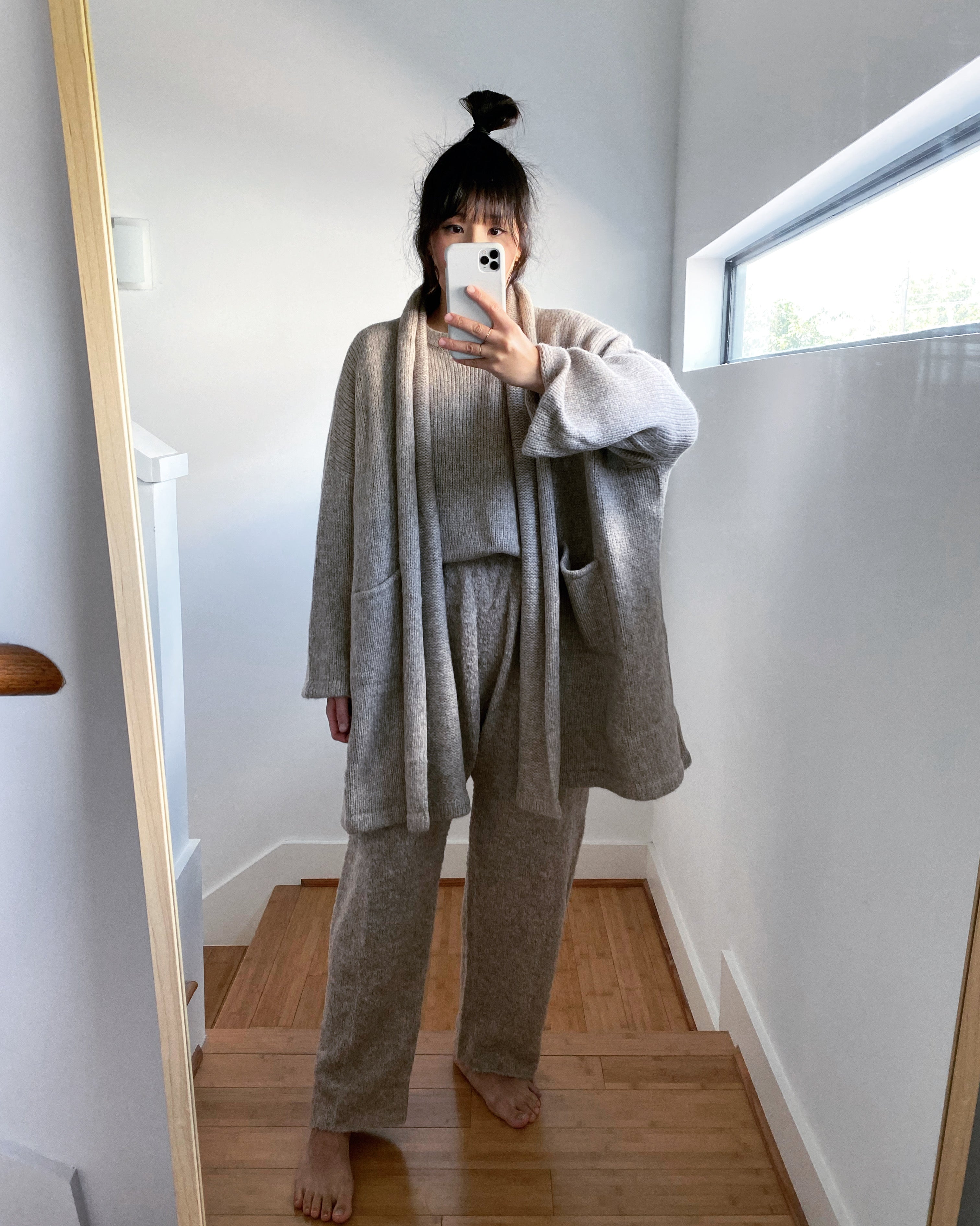 Haori Coat, Grain, Alpaca