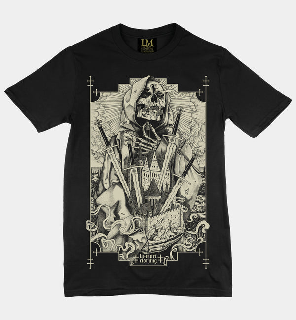 Mens Gothic, Graphic & Skeleton T Shirts Online - La Mort Clothing