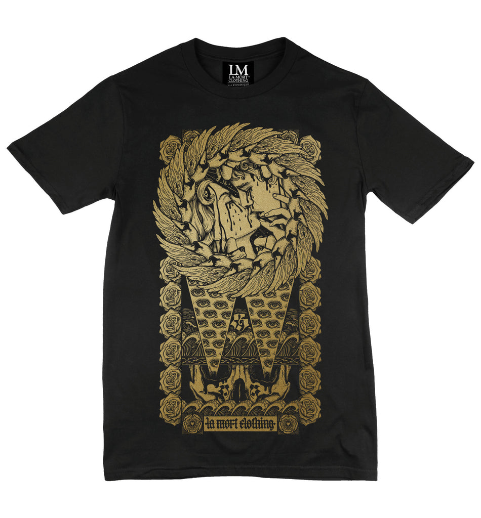 Golden Odysseus Occult T-shirt by La Mort Clothing – La Mort Clothing