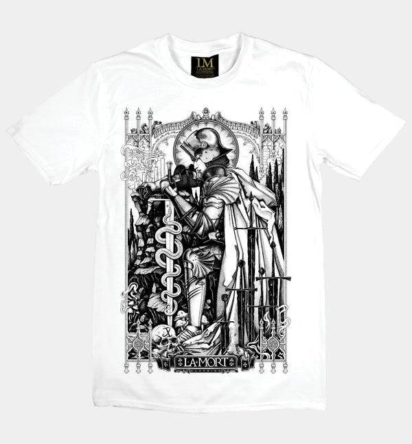 The Beguiling Skull Tattoo Men's T-shirt by La Mort Clothing