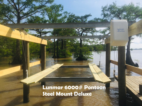 lunmar pontoon cradle kit steel mount 3000#, 4000#, 6000