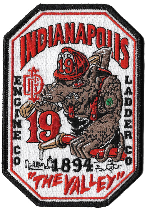 Big City Fire Patch Set #1 Dallas-Chicago-LA County-Detroit