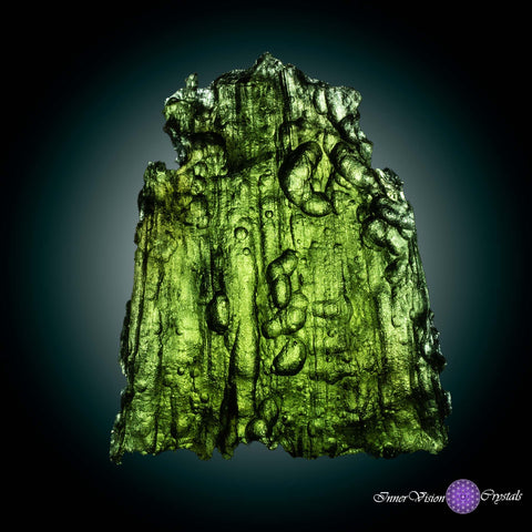 Moldavite innervision crystals