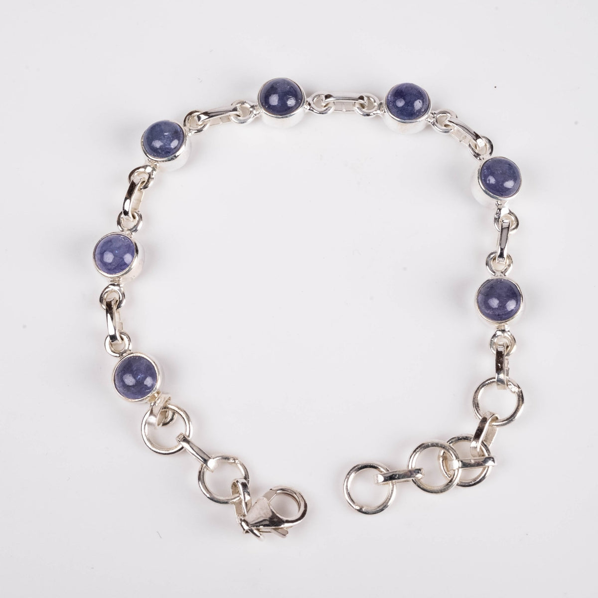 Tanzanite Bracelet 5mm Stones 8