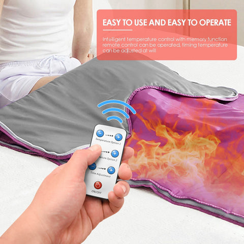 far infrared sauna blanket for detox and weight loss health and healing zenofsleep.com