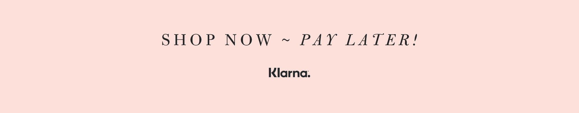 Shop Now, Pay Later with Afterpay