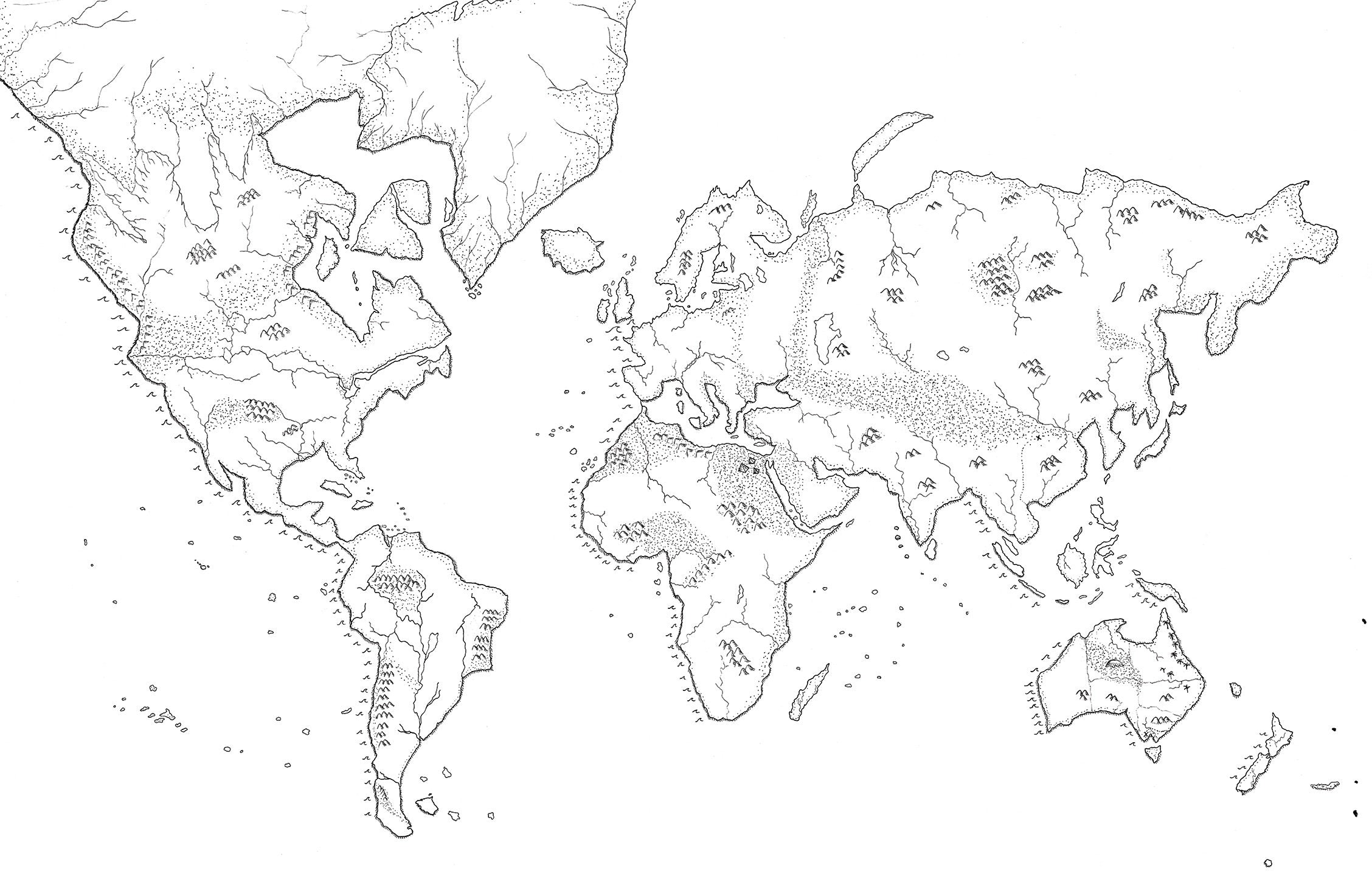 Spell Meet the Makers World Map