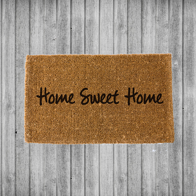 Home Sweet Home Doormat Coco Doormats Modern Elegant Coir