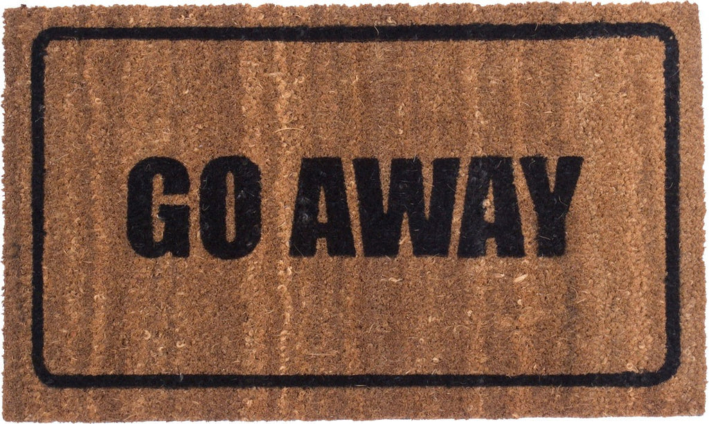 Go Away Coir Door Mats Coco Doormats Modern Elegant Coir