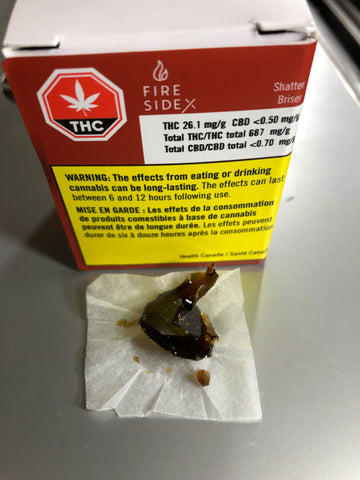 FireSide X Shatter in Toronto - Budders Cannabis Store 