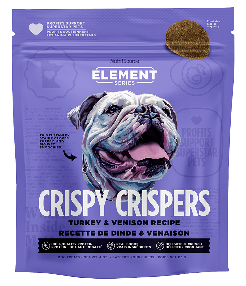 Nutrisource Element Series Turkey and Venison Crispy Crispers