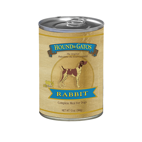 Hound & Gatos Grain Free American Rabbit Canned Dog Food