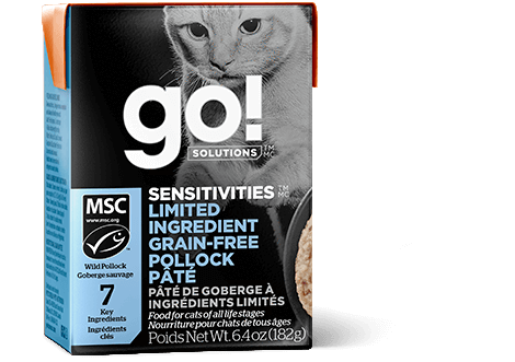 Go Sensitivities Limited Ingredient Grain Free Pollock Pate For Cats Petfoodstation