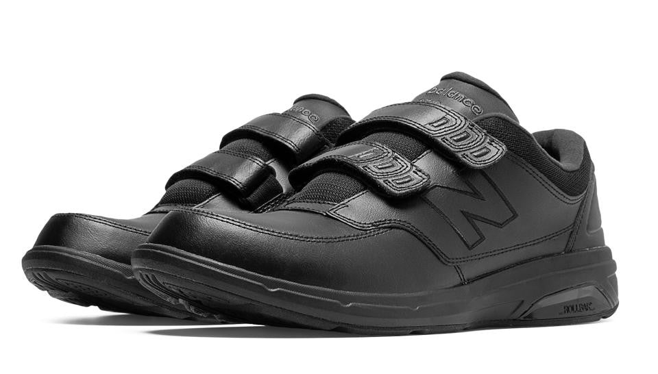 black new balance walking shoes