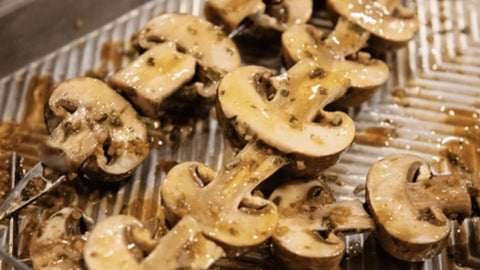 Mushroom-Skewers