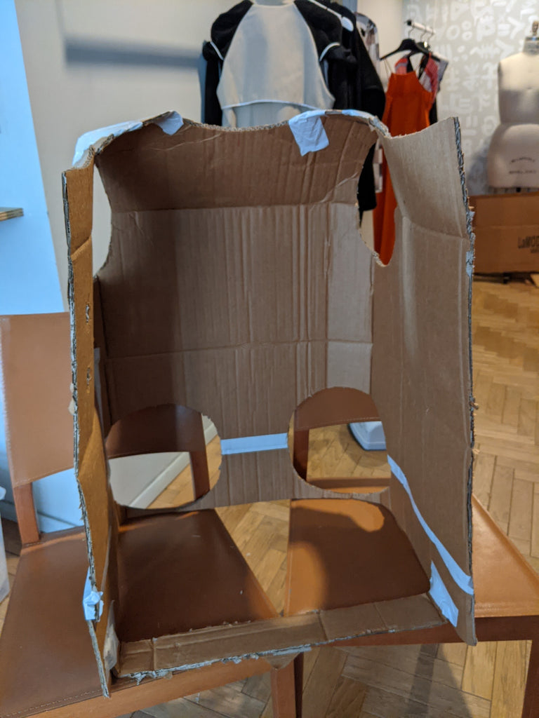 cardboard body structure