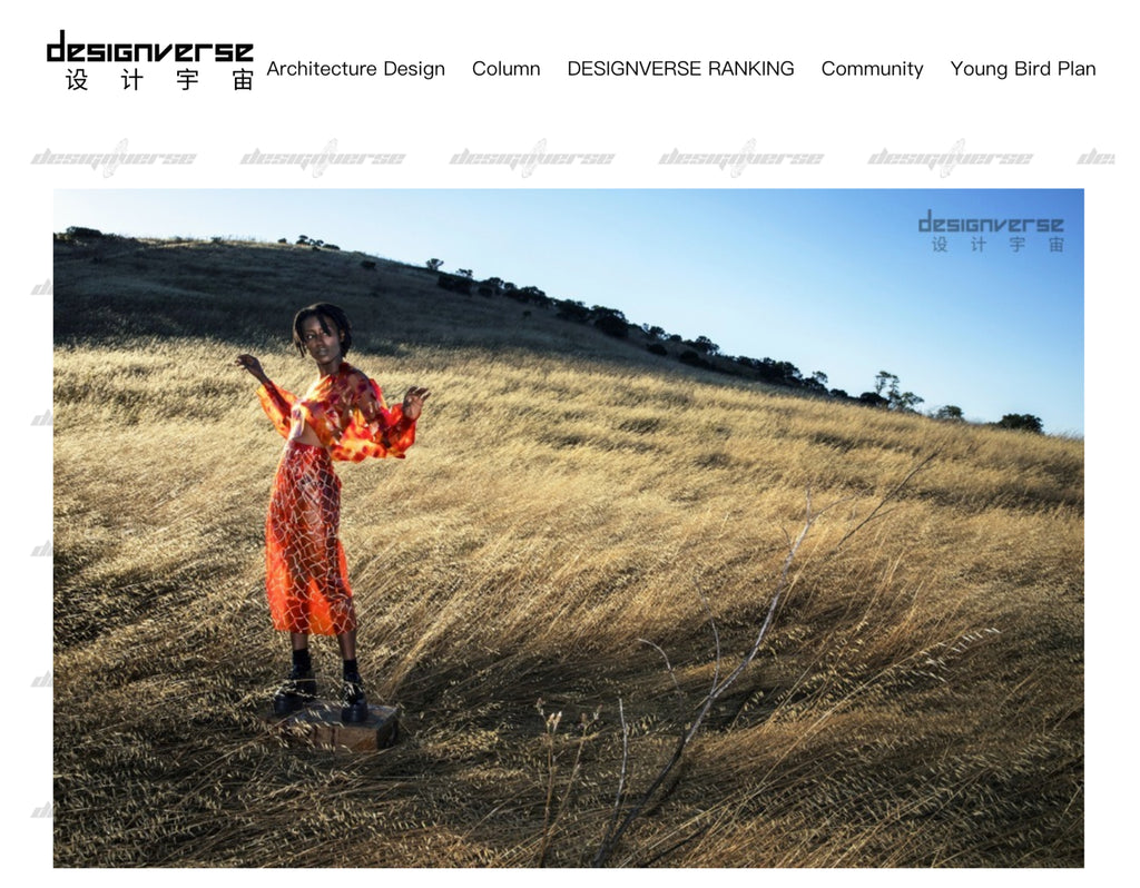 designverse magazine feature on NOT x LIENX bioplastic fashion