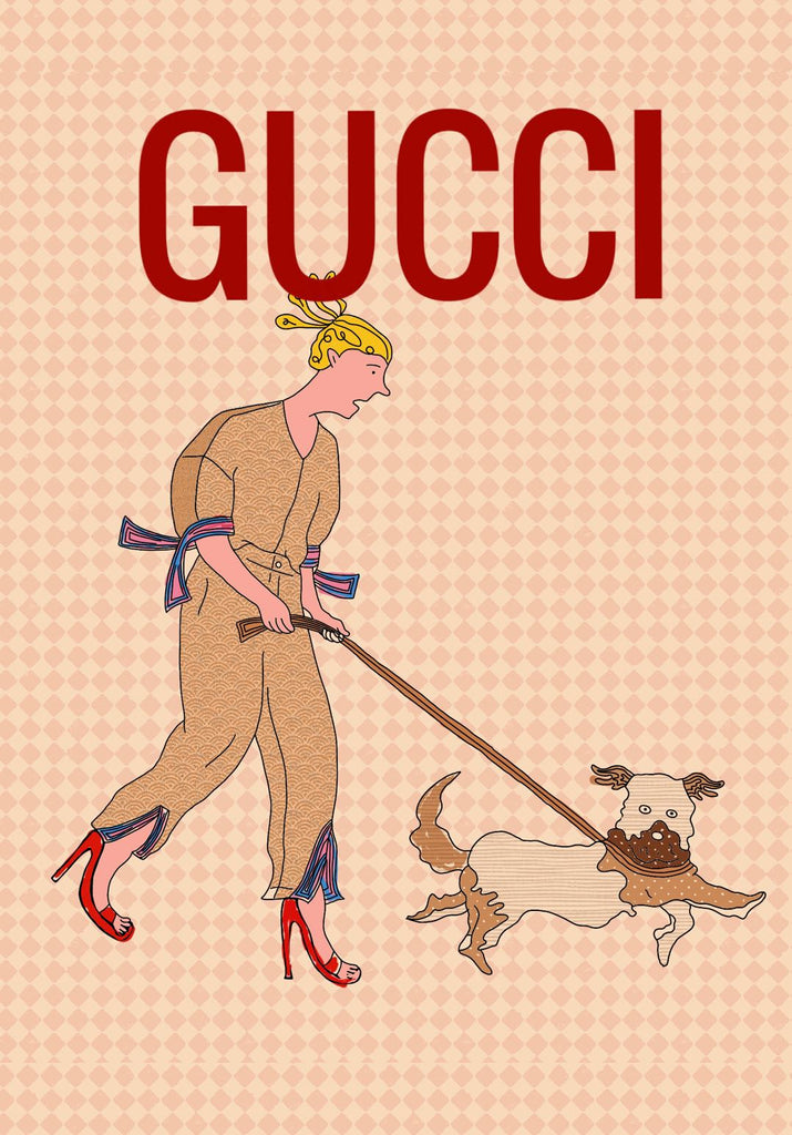 coloring page from strut with pup fashion coloring book