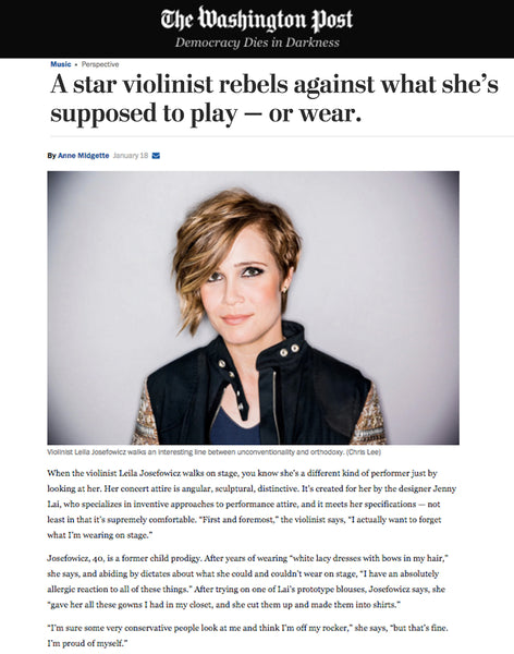 washington post leila josefowicz