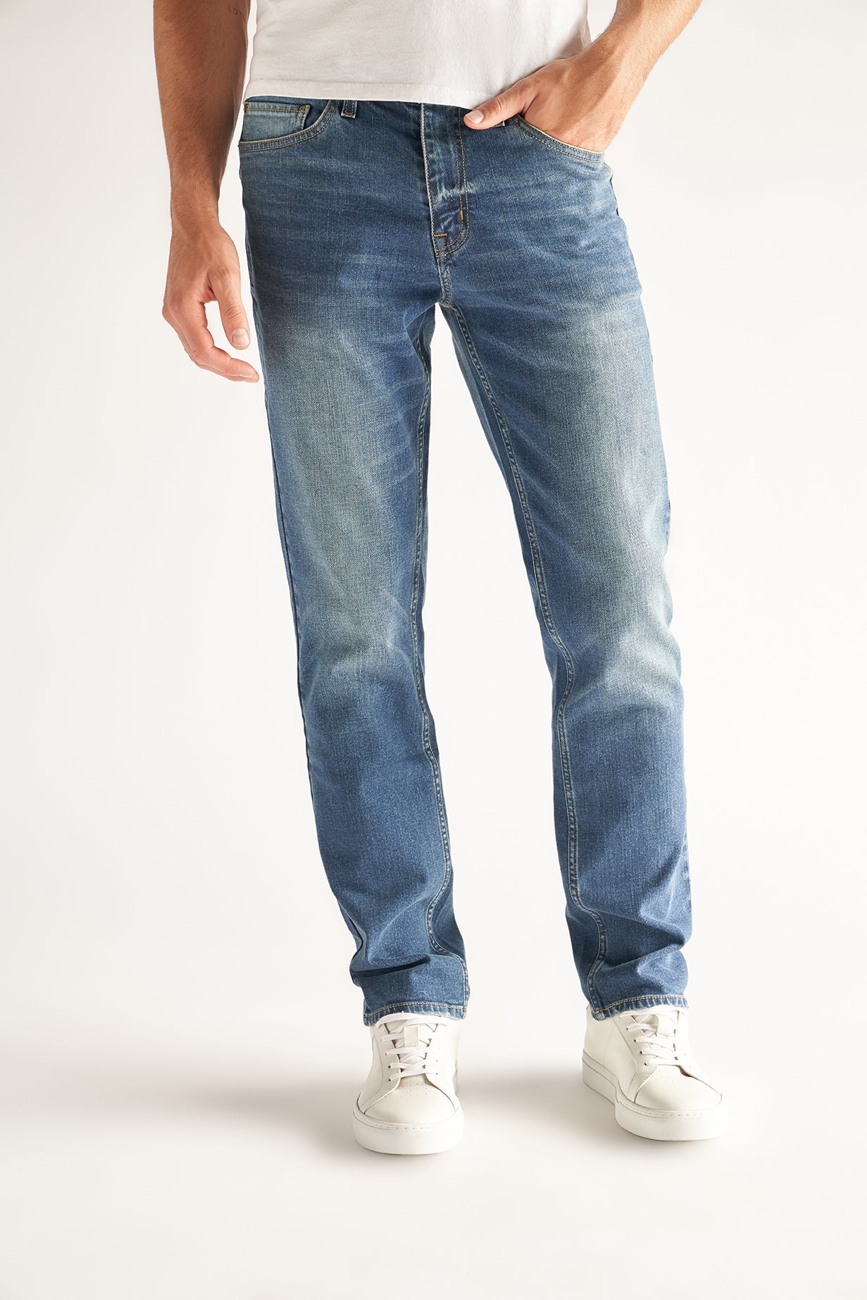 jeans straight leg mens