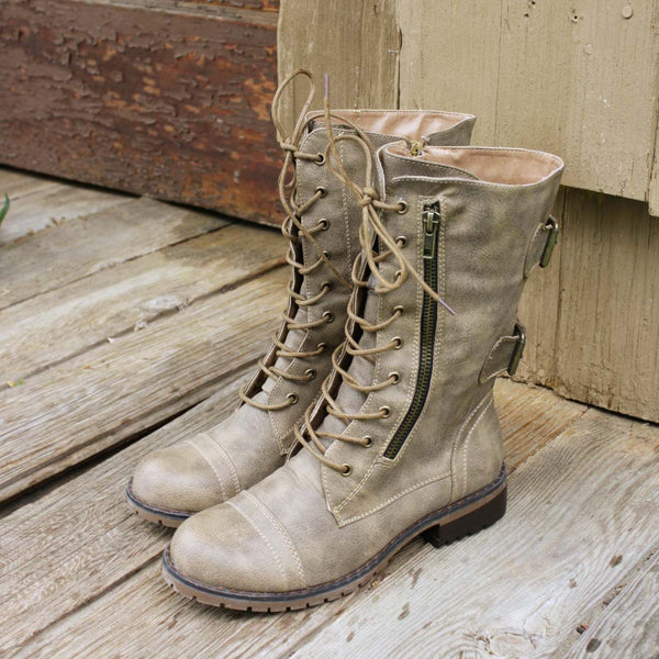 Sweet & Rugged Combat Boots, Rugged Fall & Winter Boots from Spool No ...