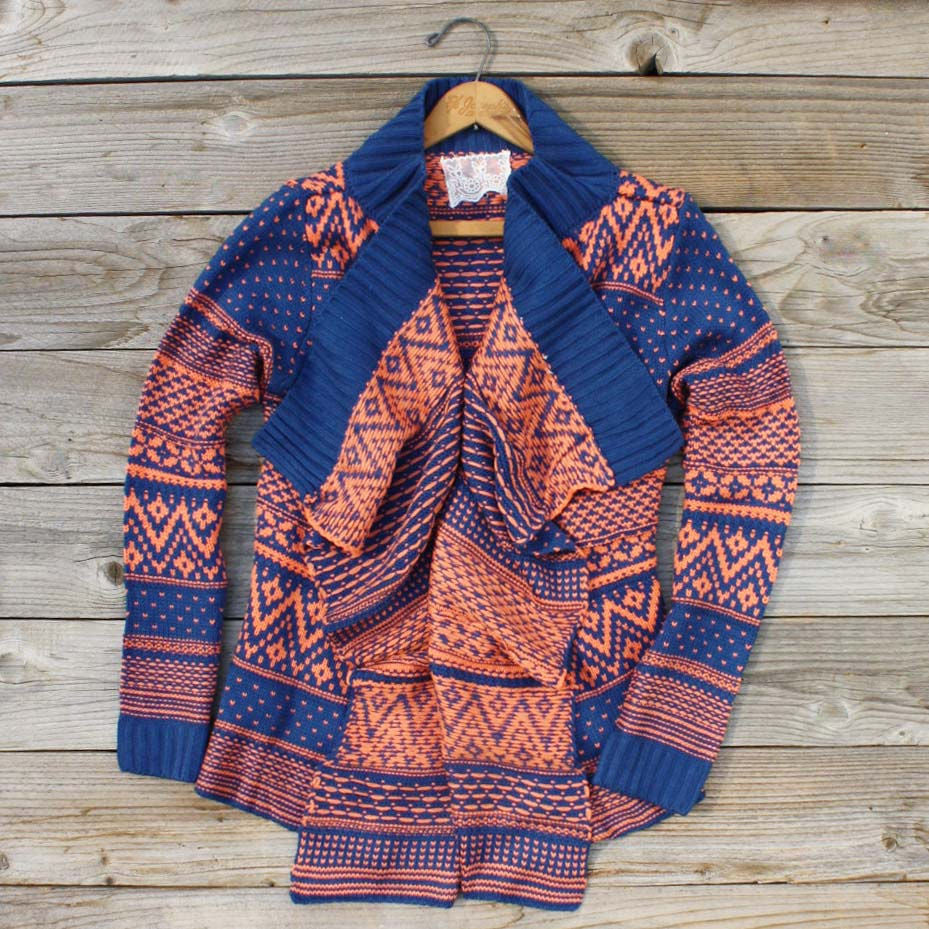  Wood Sled Sweater in Rust 