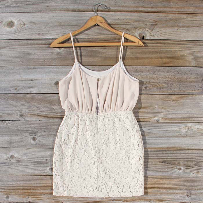 Midnight Lace Dress in Sand | Spool No.72