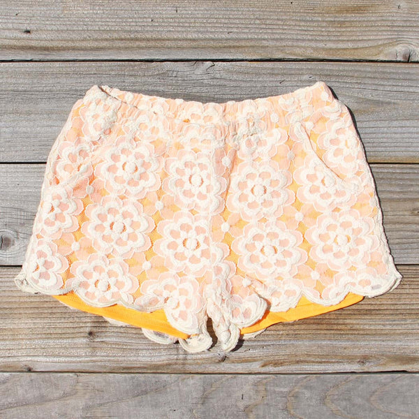 Apricots & Lace Shorts, Sweet Affordable Clothing from Spool 72 ...
