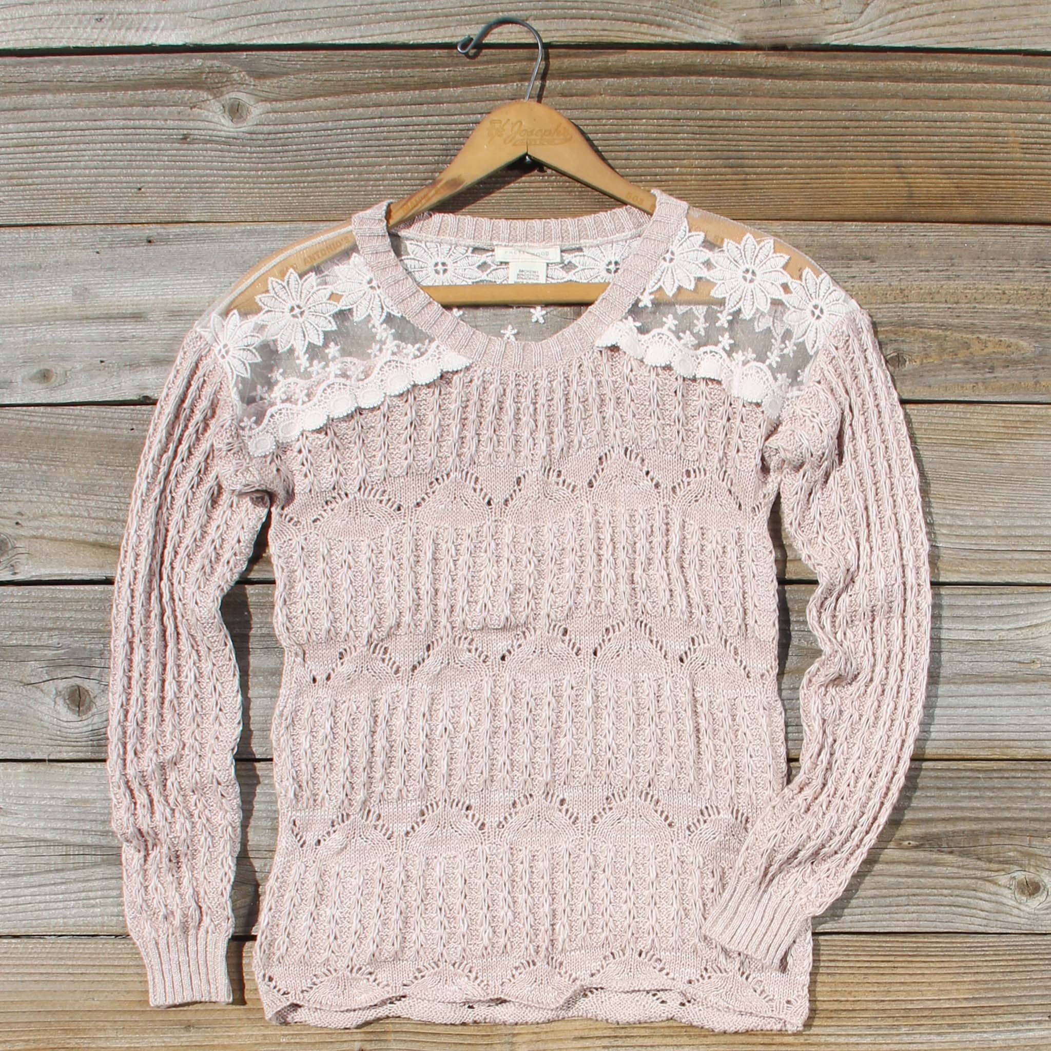  Cumulus Lace Sweater 