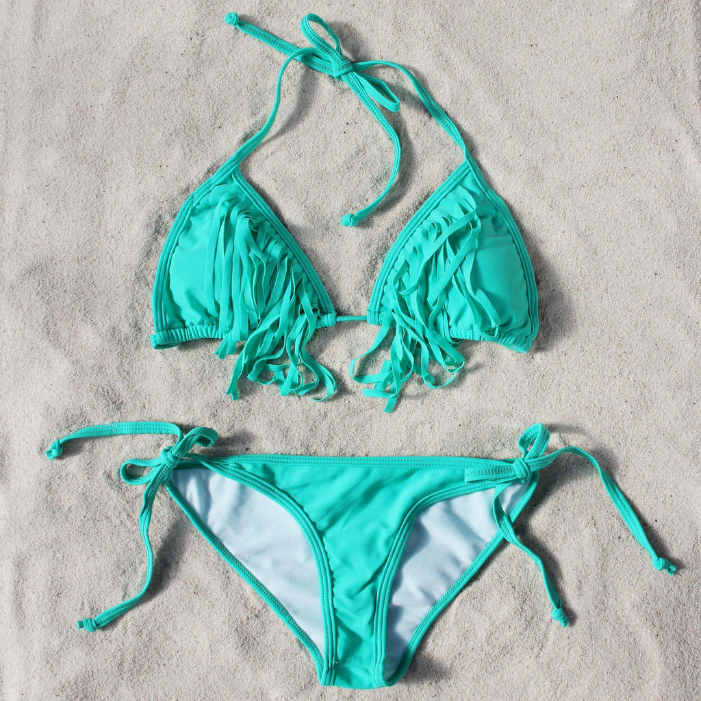Lagoon Fringe Bikini, Sweet Bikinis & Swimsuits from Spool 72. | Spool ...