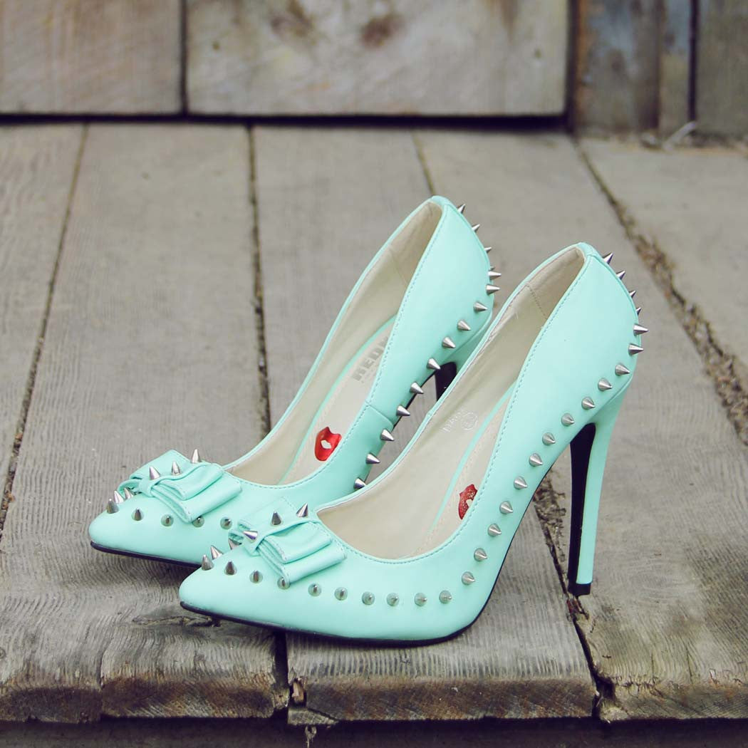  Mint & Studs Heels 