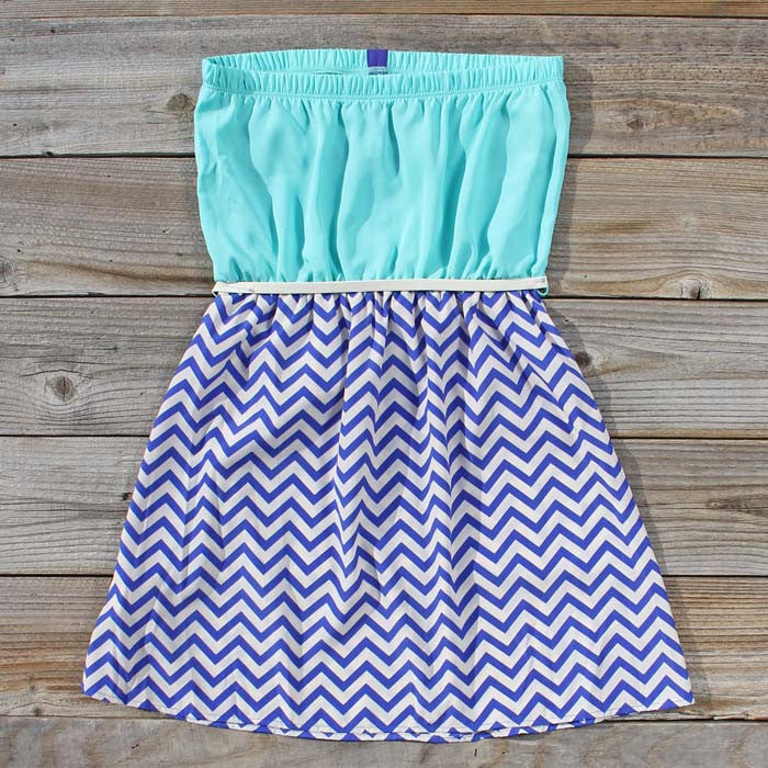 Misty Surf Dress, Sweet Chevron Dresses from Spool 72. | Spool No.72