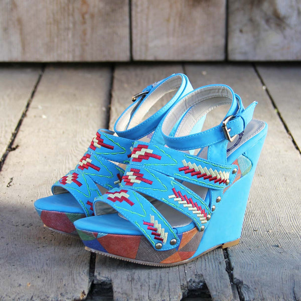 Native Smoke Wedges, Bohemian Inspired Wedges from Spool No.72 | Spool ...