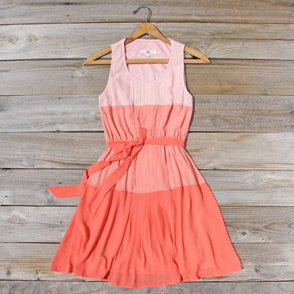 Peach Grove Dress in Peach, Sweet Affordable Dresses from Spool No.72 ...