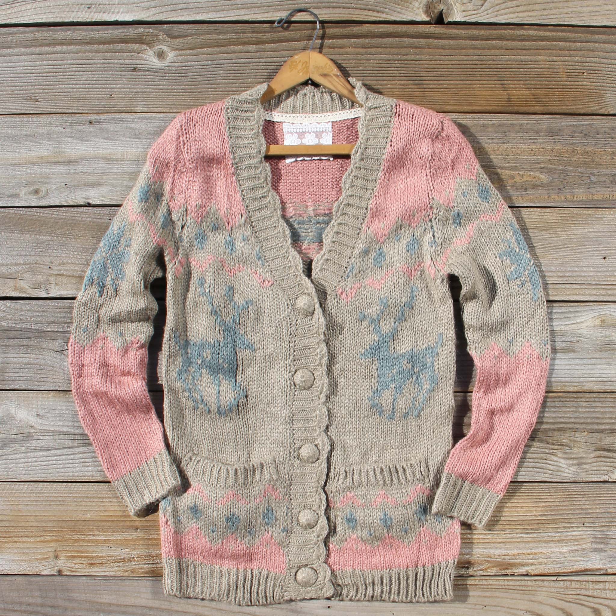  Snowy Canoe Knit Sweater 