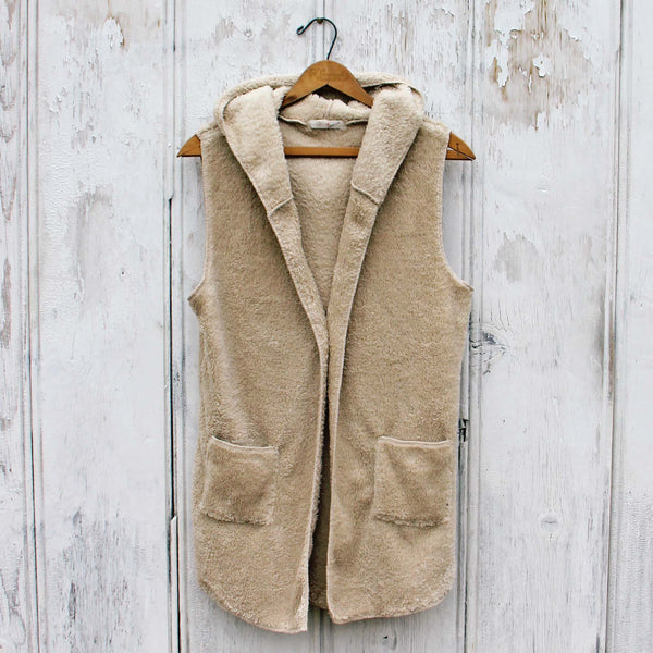 Stormy Weather Shaggy Vest, Cozy Faux Fur Vests from Spool 72. | Spool ...